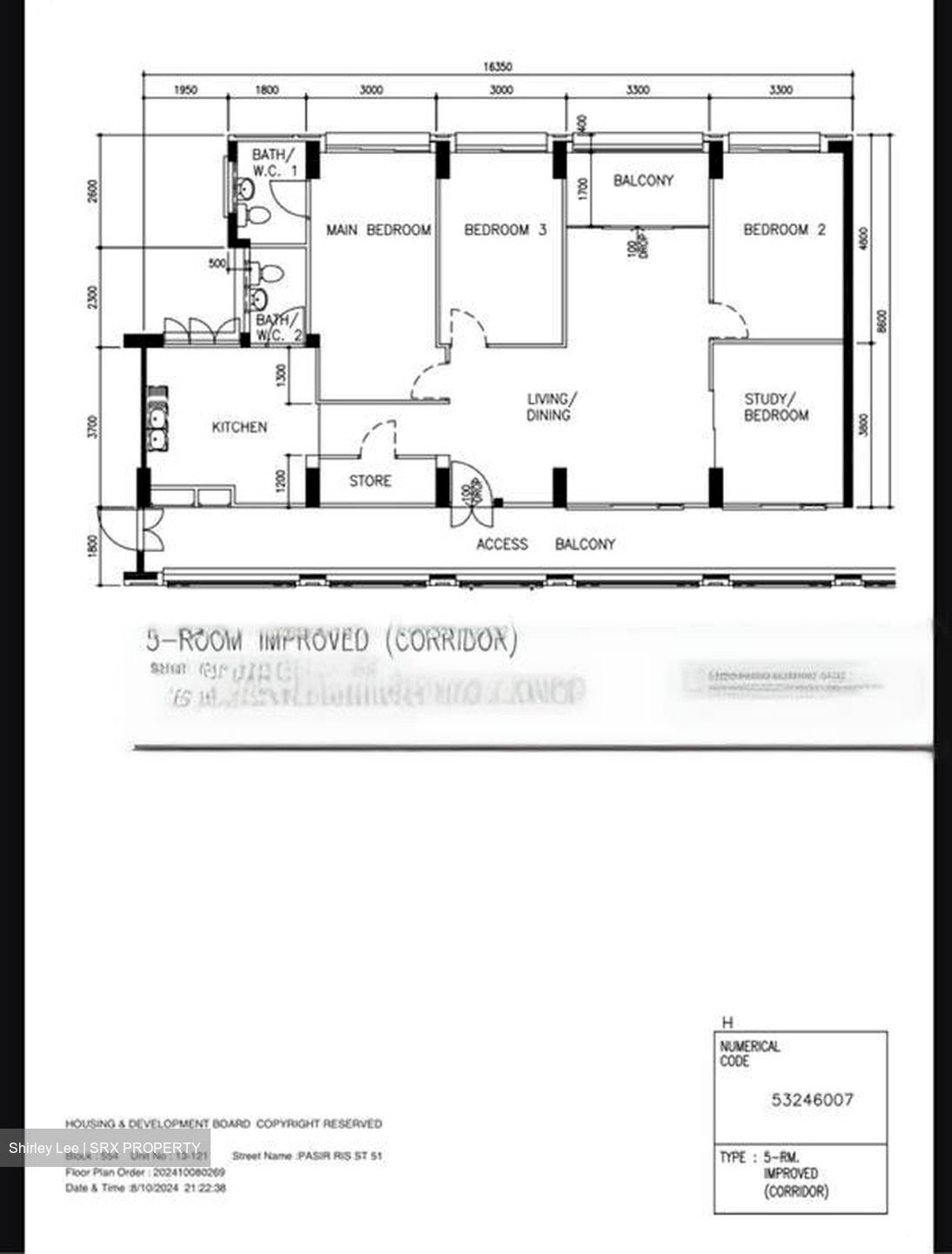 Blk 554 Pasir Ris Street 51 (Pasir Ris), HDB 5 Rooms #440324921